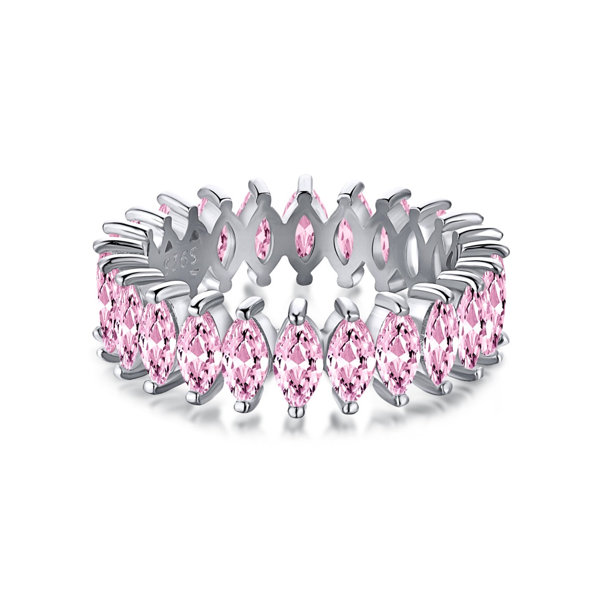 [CiCi]Gorgeous Marquise Cut Tennis Ring