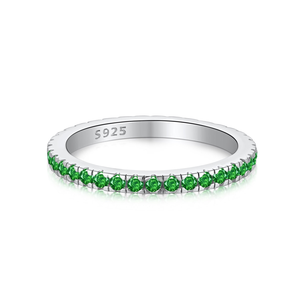 [CiCi]Delicate Sparkling Round Cut Daily Ring