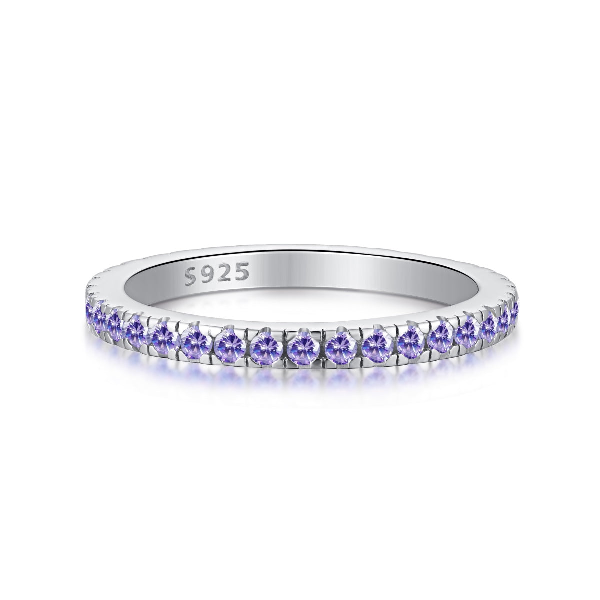 [CiCi]Delicate Sparkling Round Cut Daily Ring