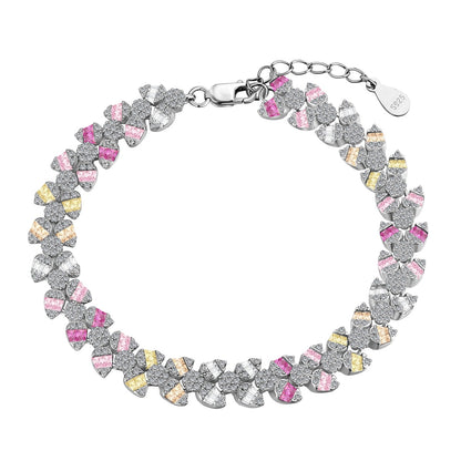 [CiCi]Dainty Exquisite Flower Shape Daily Bracelet