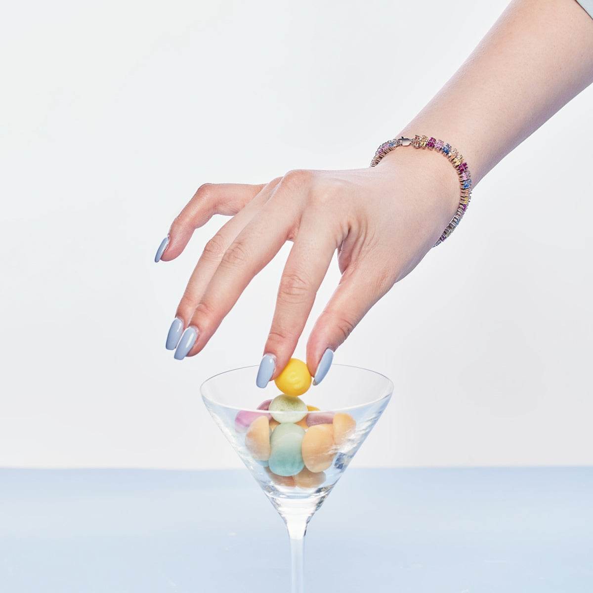 [CiCi]Sparkling Exquisite Multi Cut Party Bracelet