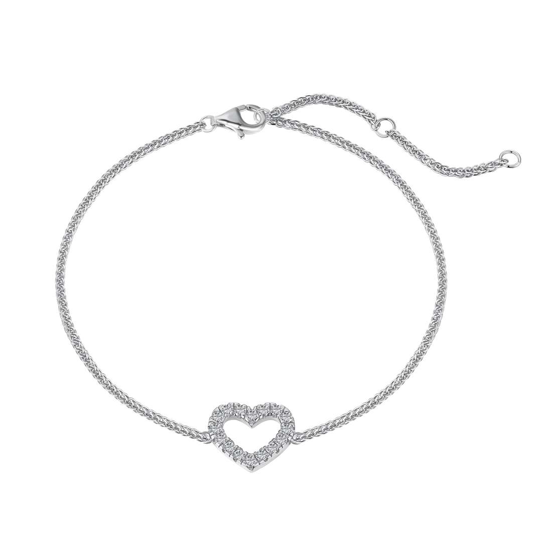 [CiCi]Heart Shape Lover Bracelet