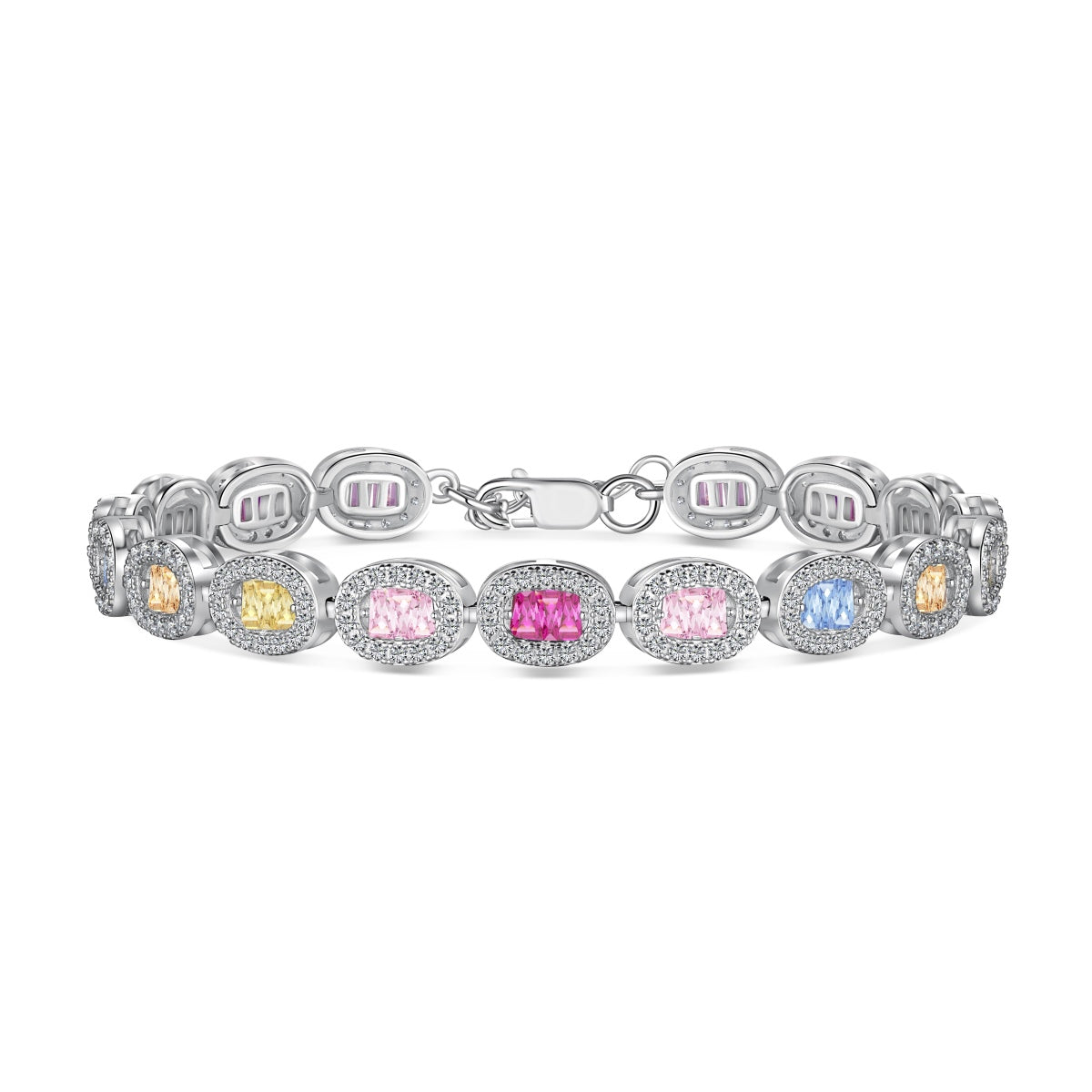 [CiCi]Exquisite Ornate Emerald Cut Daily Bracelet
