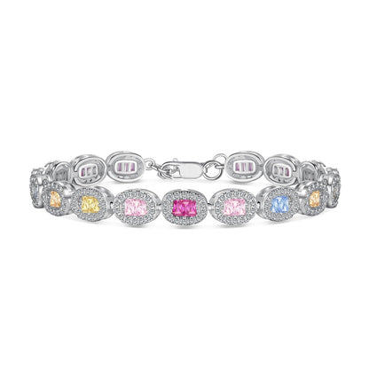 [CiCi]Exquisite Ornate Emerald Cut Daily Bracelet