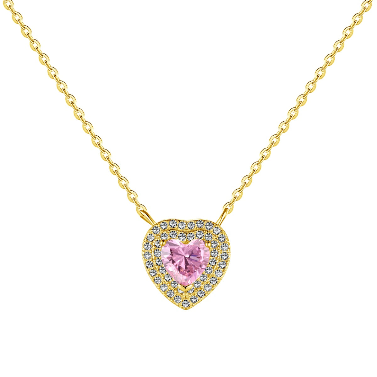 [CiCi]Exquisite Heart Shape Necklace