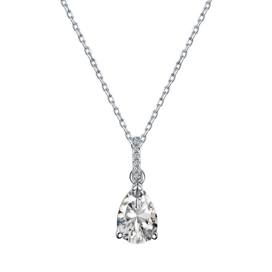 [CiCi]Delicate Water Drop Shape Fashion Necklace