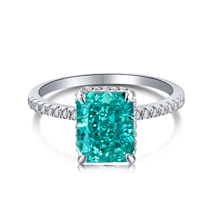 [CiCi]4.0 Carat Luxurious Engagement Ring