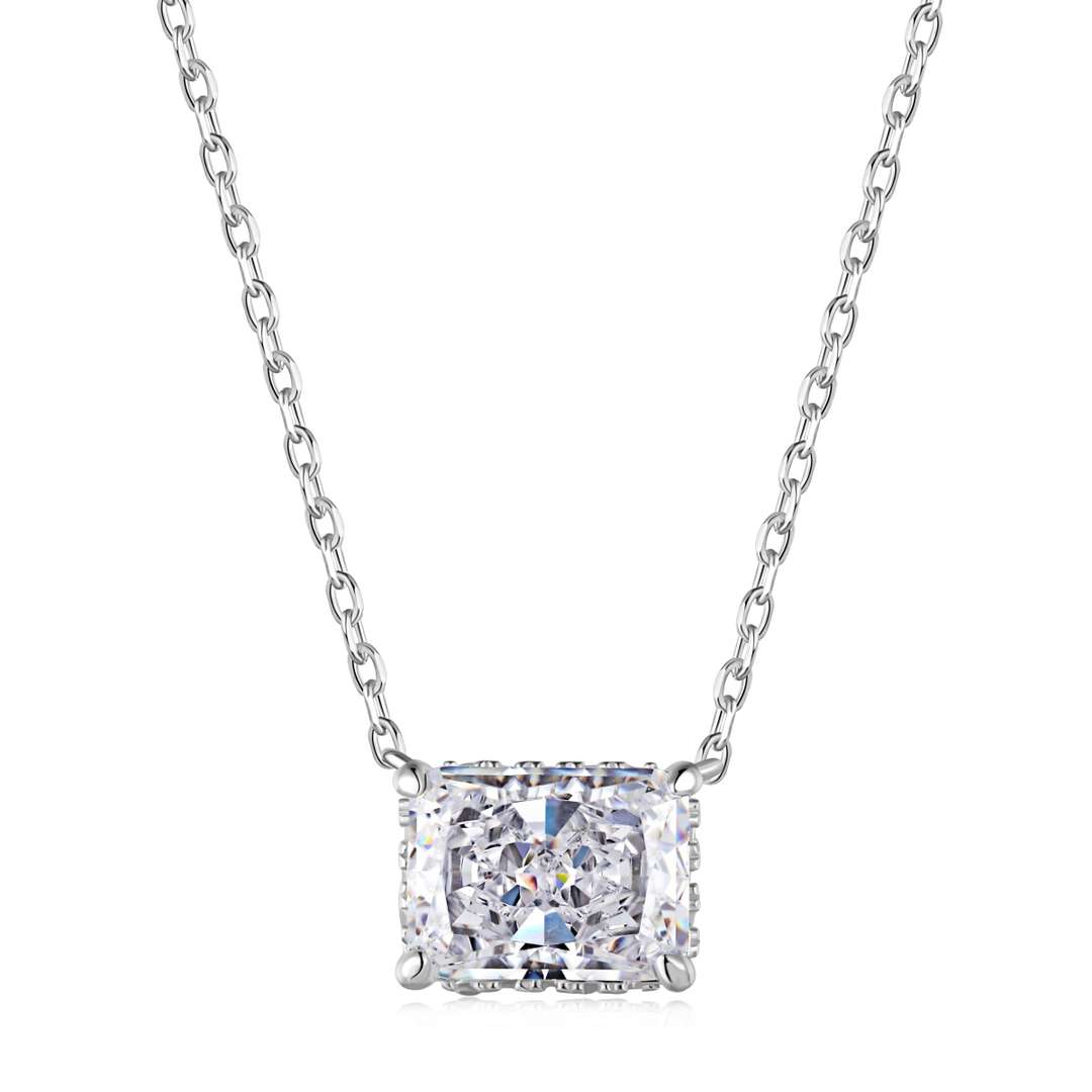 [CiCi]Luxurious Square Shape Colorful Necalack