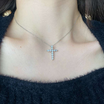 [CiCi]Unique Cross Shape Necklace