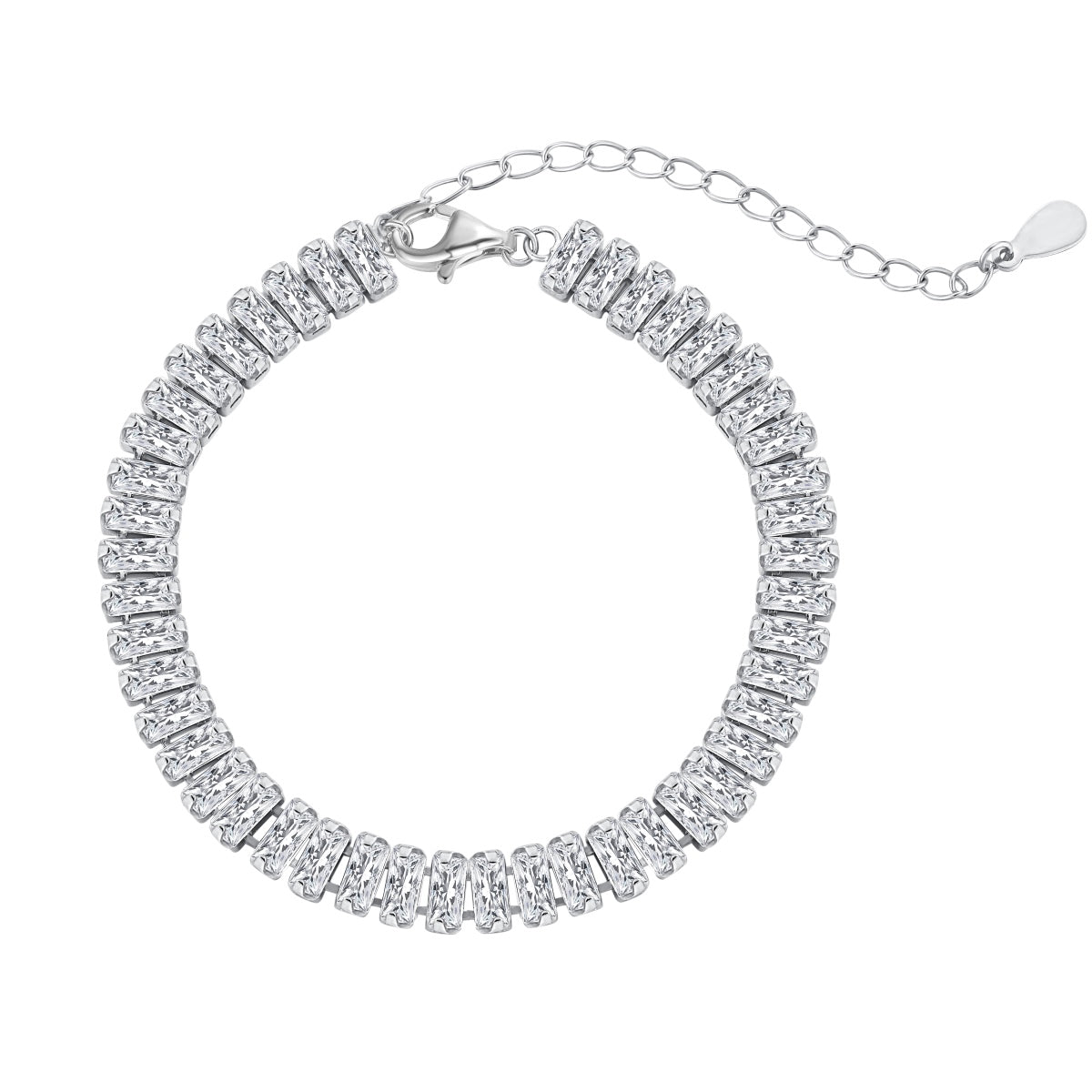 [CiCi]Exquisite Emerald Cut Daily Bracelet