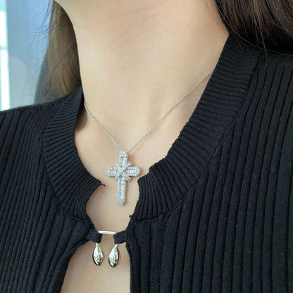 [CiCi]Gypsophila With Dimonds Necklace
