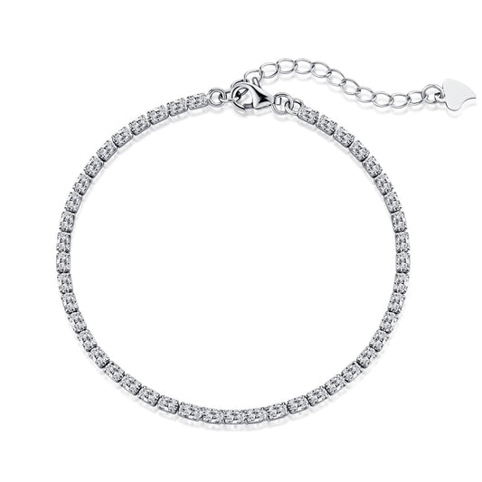 [CiCi]Elegant Emerald Cut Daily Bracelet