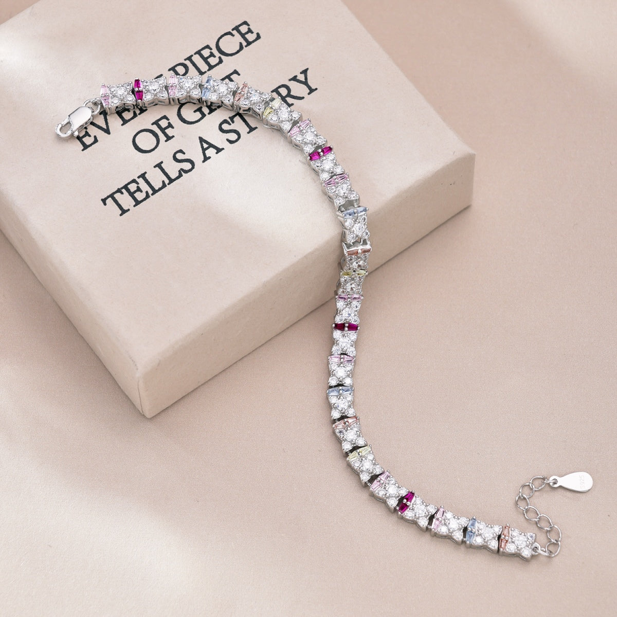 [CiCi]Unique Colorful Flower Shape Daily Bracelet