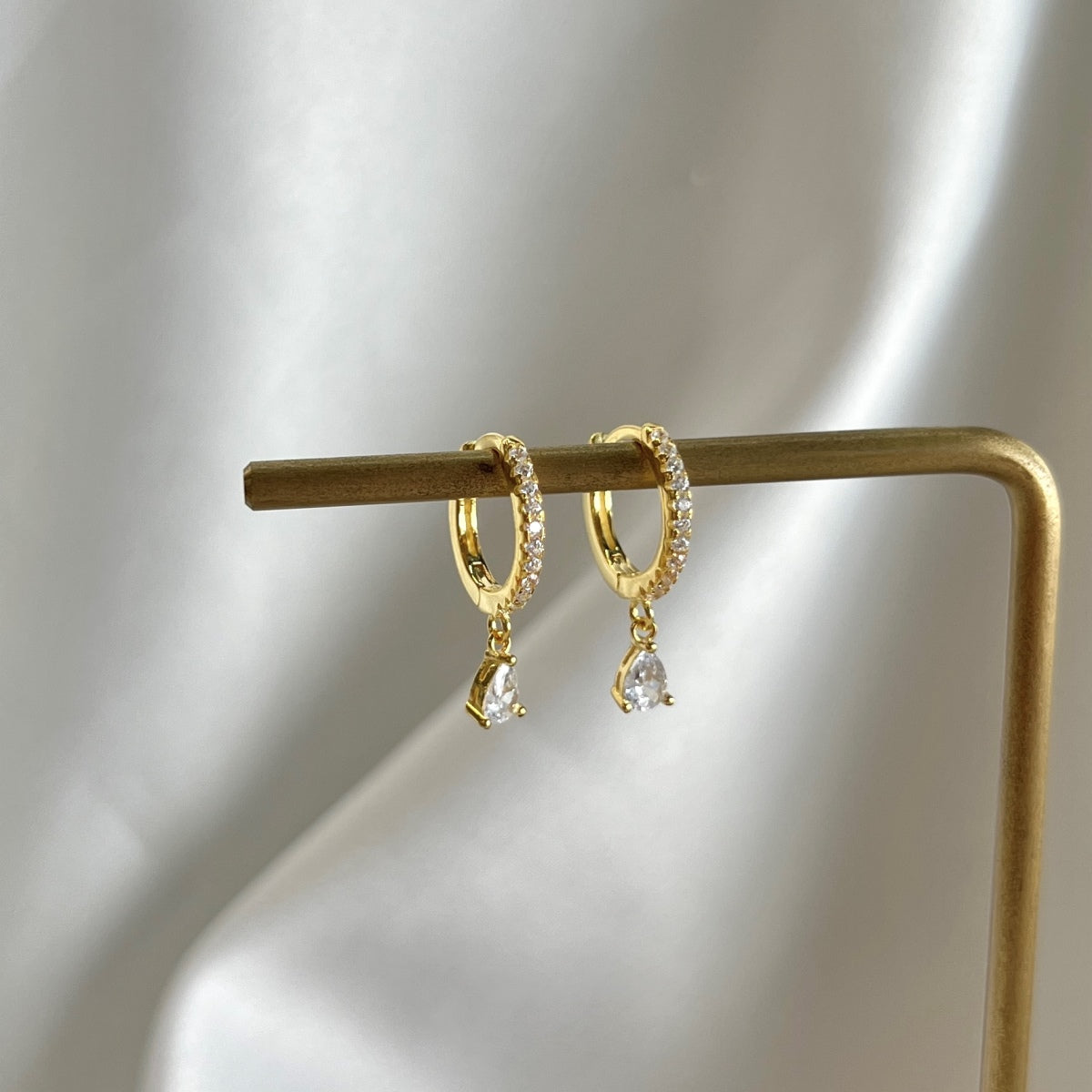 [CiCi]Luxurious Geometric Drop Earrings