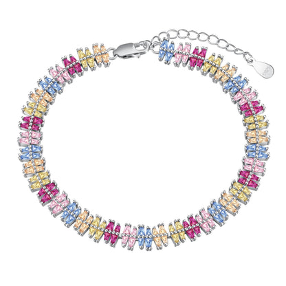 [CiCi]Sparkling Exquisite Multi Cut Party Bracelet