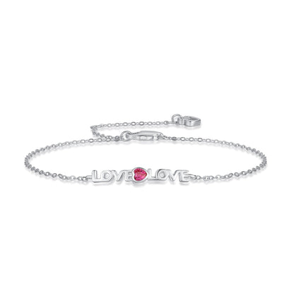 [CiCi]Romantic Heart Shape Lover Bracelet