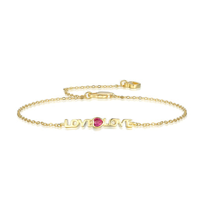 [CiCi]Romantic Heart Shape Lover Bracelet