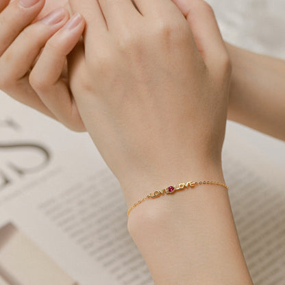 [CiCi]Romantic Heart Shape Lover Bracelet