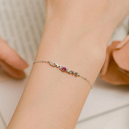 [CiCi]Romantic Heart Shape Lover Bracelet