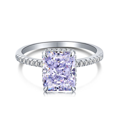 [CiCi]4.0 Carat Luxurious Engagement Ring