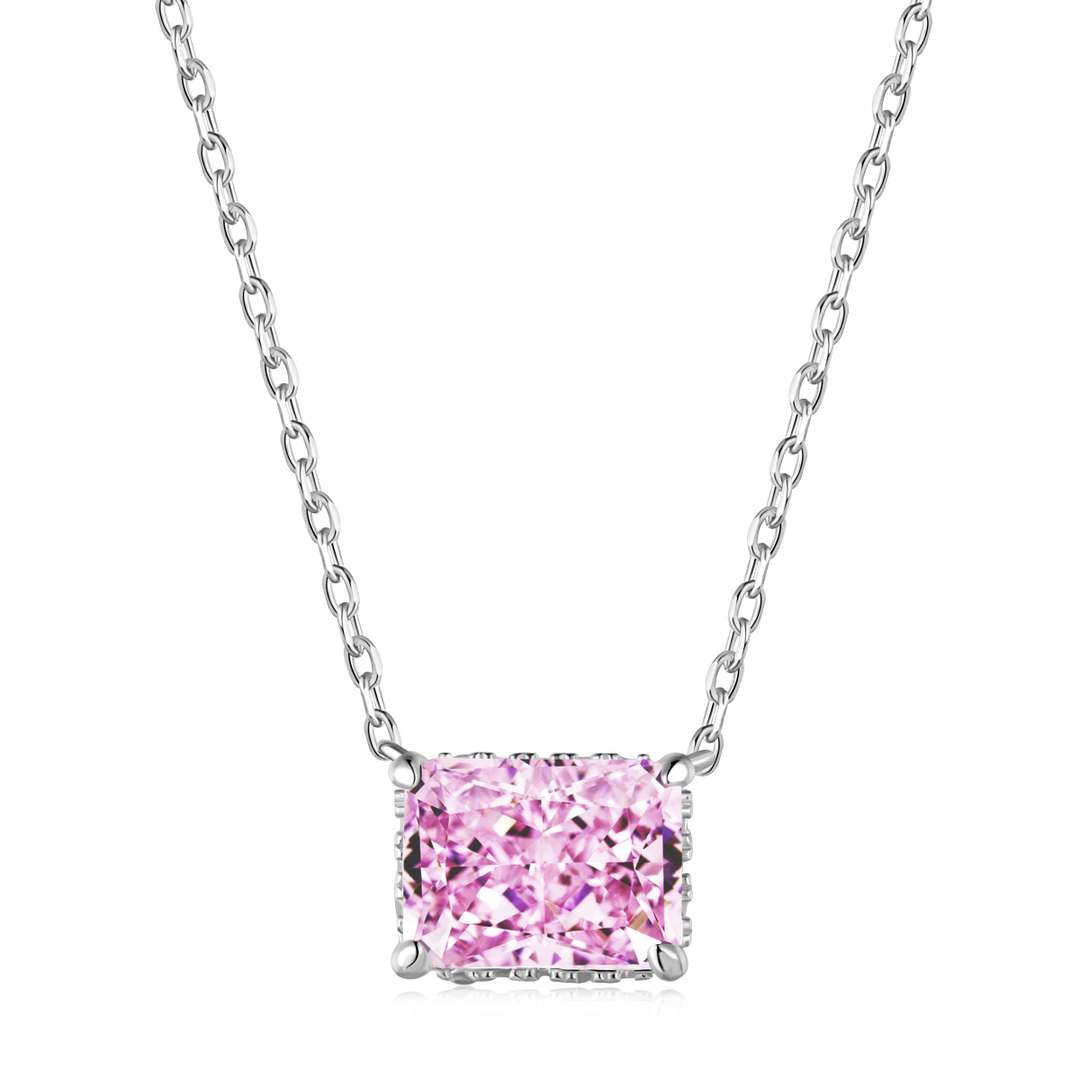 [CiCi]Luxurious Square Shape Colorful Necalack