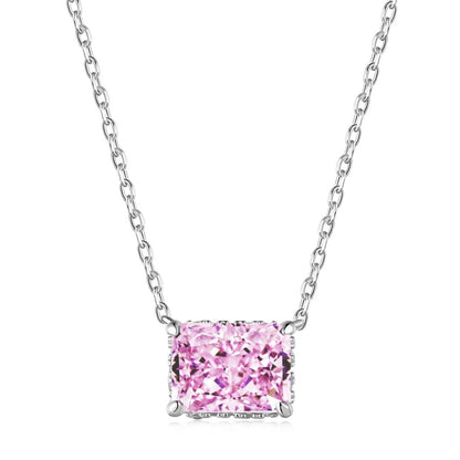 [CiCi]Luxurious Square Shape Colorful Necalack