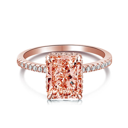 [CiCi]4.0 Carat Luxurious Engagement Ring