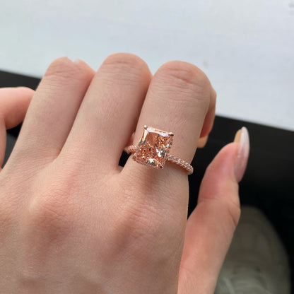 [CiCi]4.0 Carat Luxurious Engagement Ring