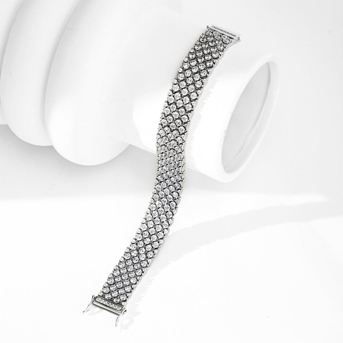 [CiCi]Ornate Elegant Round Cut Party Bracelet