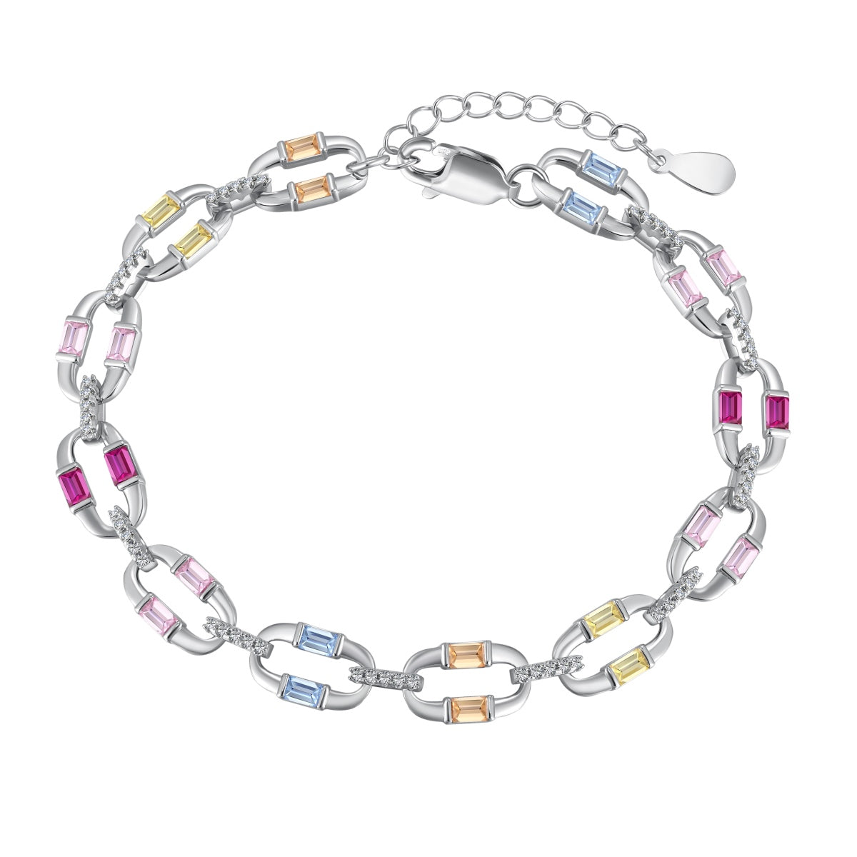 [CiCi]Dazzling Colorful Daily Bracelet