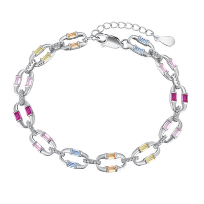 [CiCi]Dazzling Colorful Daily Bracelet