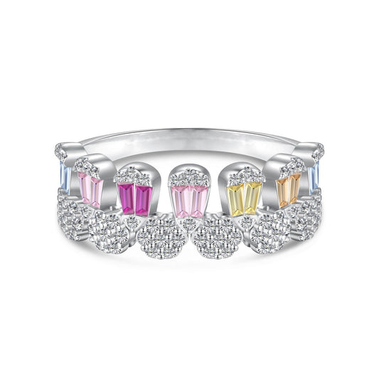 [CiCi]Gorgeous Radiant Cut Daily Ring