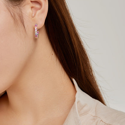 [CiCi]Unique Round Cut Daily Earrings