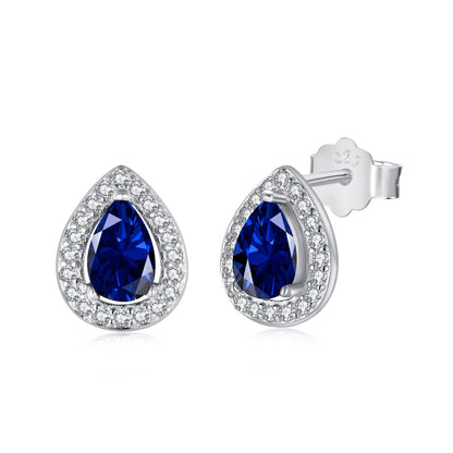 [CiCi]Luxurious Water Drop Shape Earrings