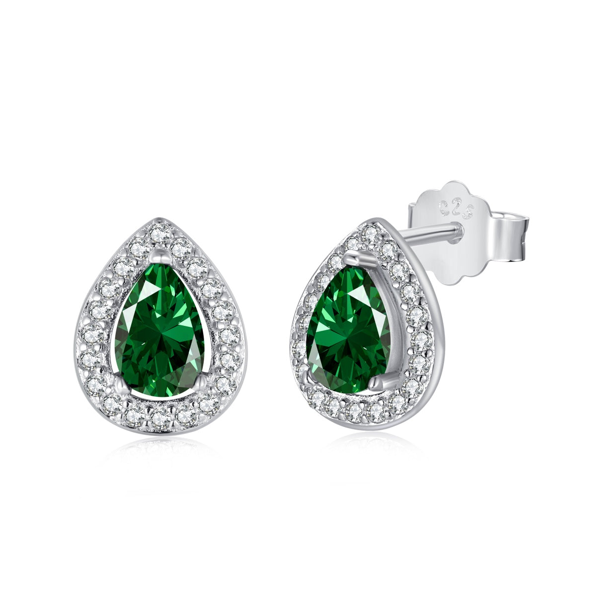 [CiCi]Luxurious Water Drop Shape Earrings