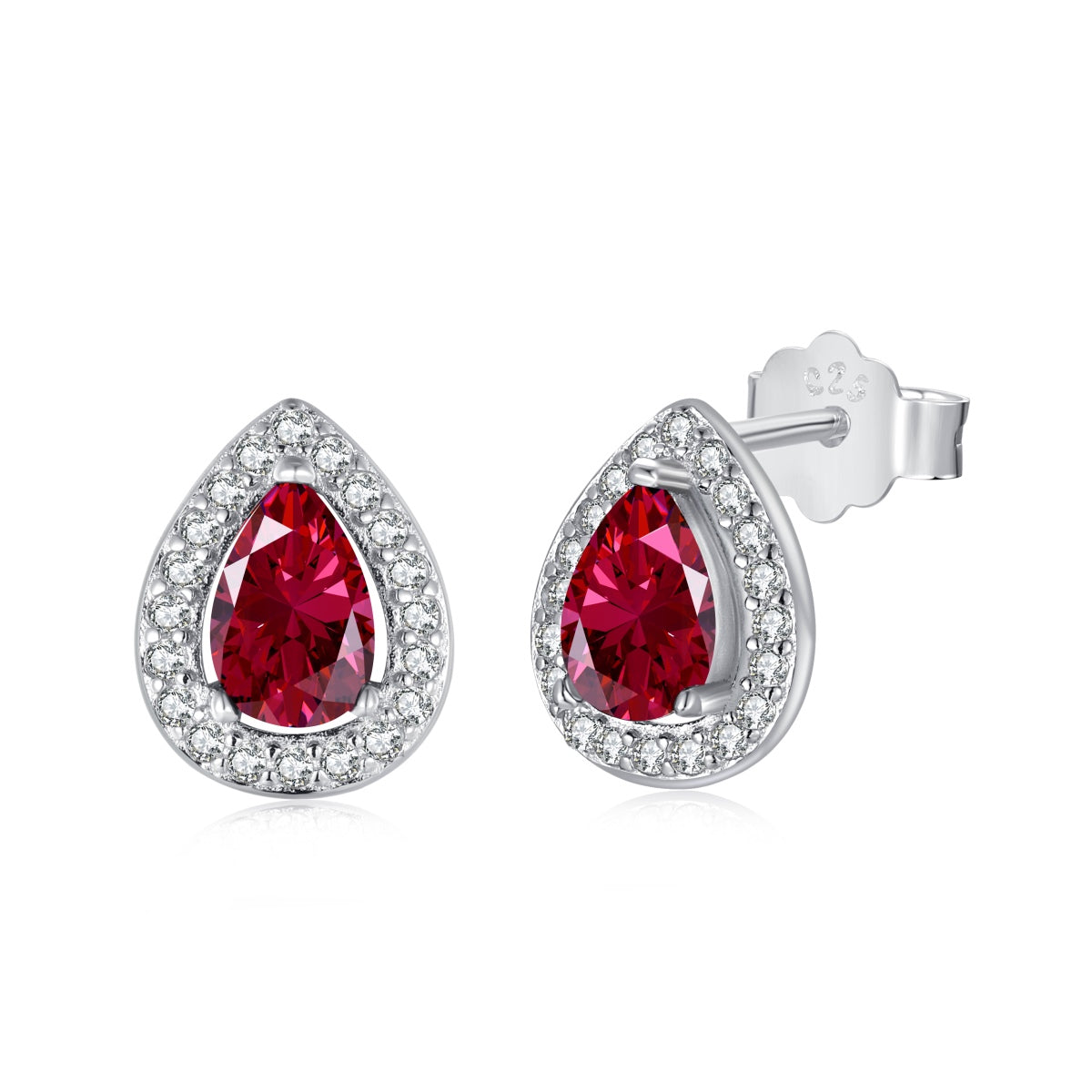 [CiCi]Luxurious Water Drop Shape Earrings