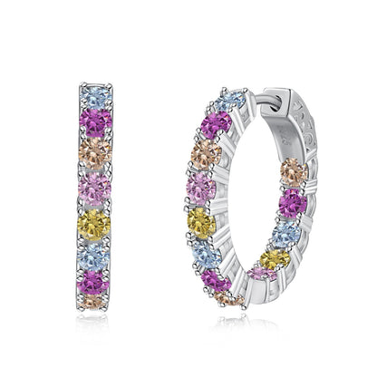 [CiCi]Unique Round Cut Daily Earrings