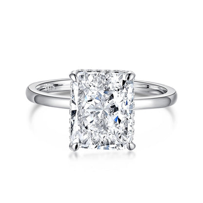 [CiCi]4.0 Carat Ornate Enchanting Radiand Cut Banquet Ring