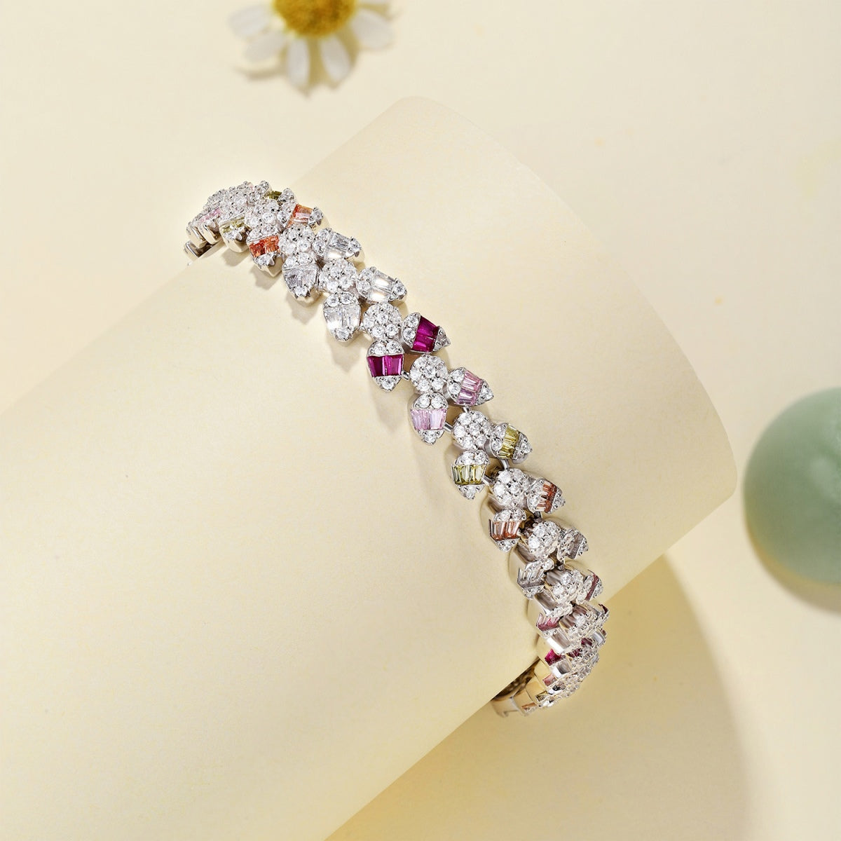 [CiCi]Dainty Exquisite Flower Shape Daily Bracelet