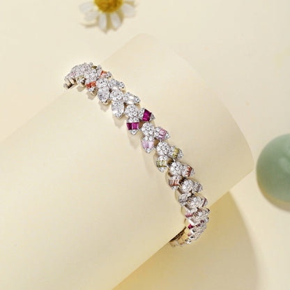 [CiCi]Dainty Exquisite Flower Shape Daily Bracelet
