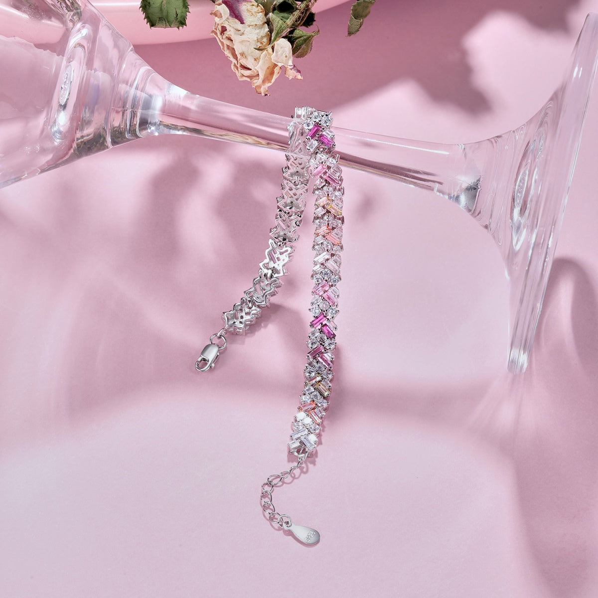 [CiCi]Dazzling Unique Multi Shape Daily Bracelet