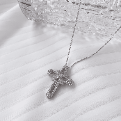 [CiCi]Gypsophila With Dimonds Necklace