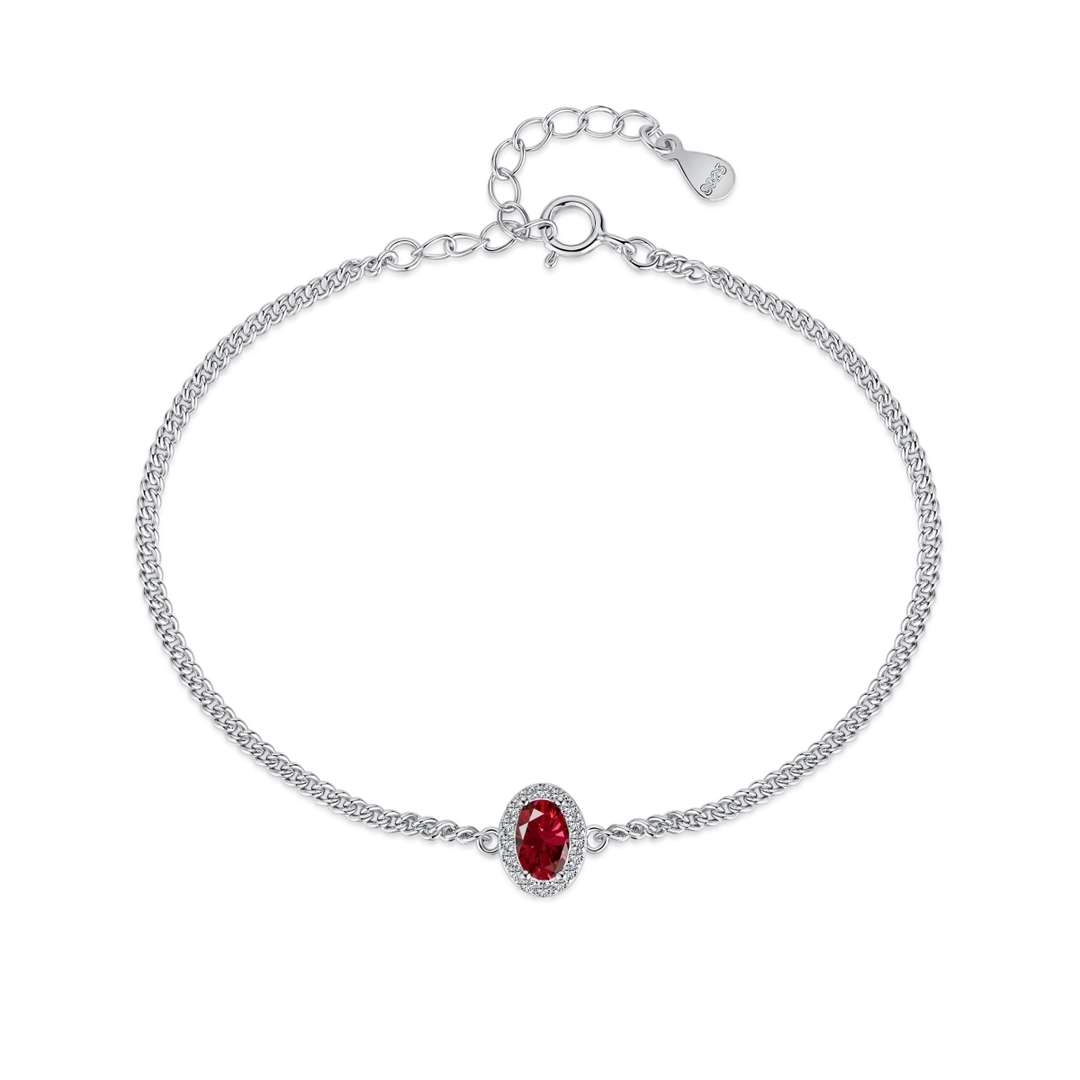 [CiCi]Exquisite Oval Shape Bracelet