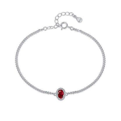 [CiCi]Exquisite Oval Shape Bracelet