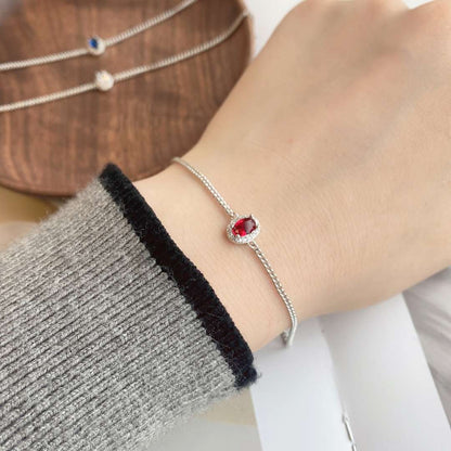 [CiCi]Exquisite Oval Shape Bracelet