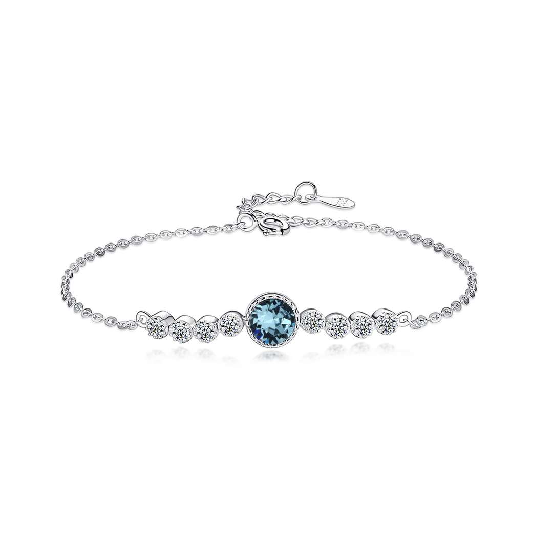 [CiCi]Luxurious Heart Of The Ocean Bracelet