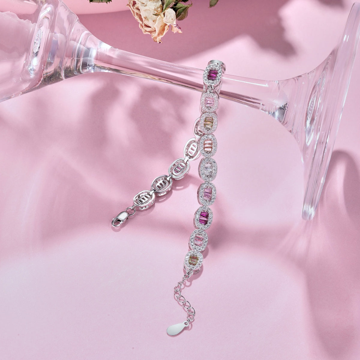 [CiCi]Exquisite Ornate Emerald Cut Daily Bracelet