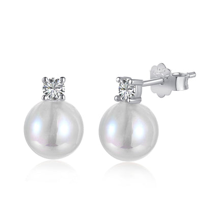[CiCi]Symphony Mermaid Pearl Earrings