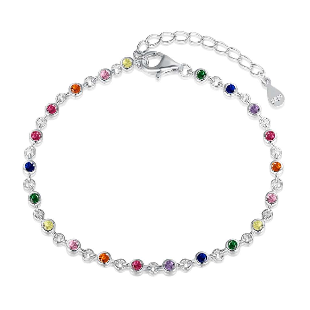 [CiCi]Colorful Bead Array Bracelet