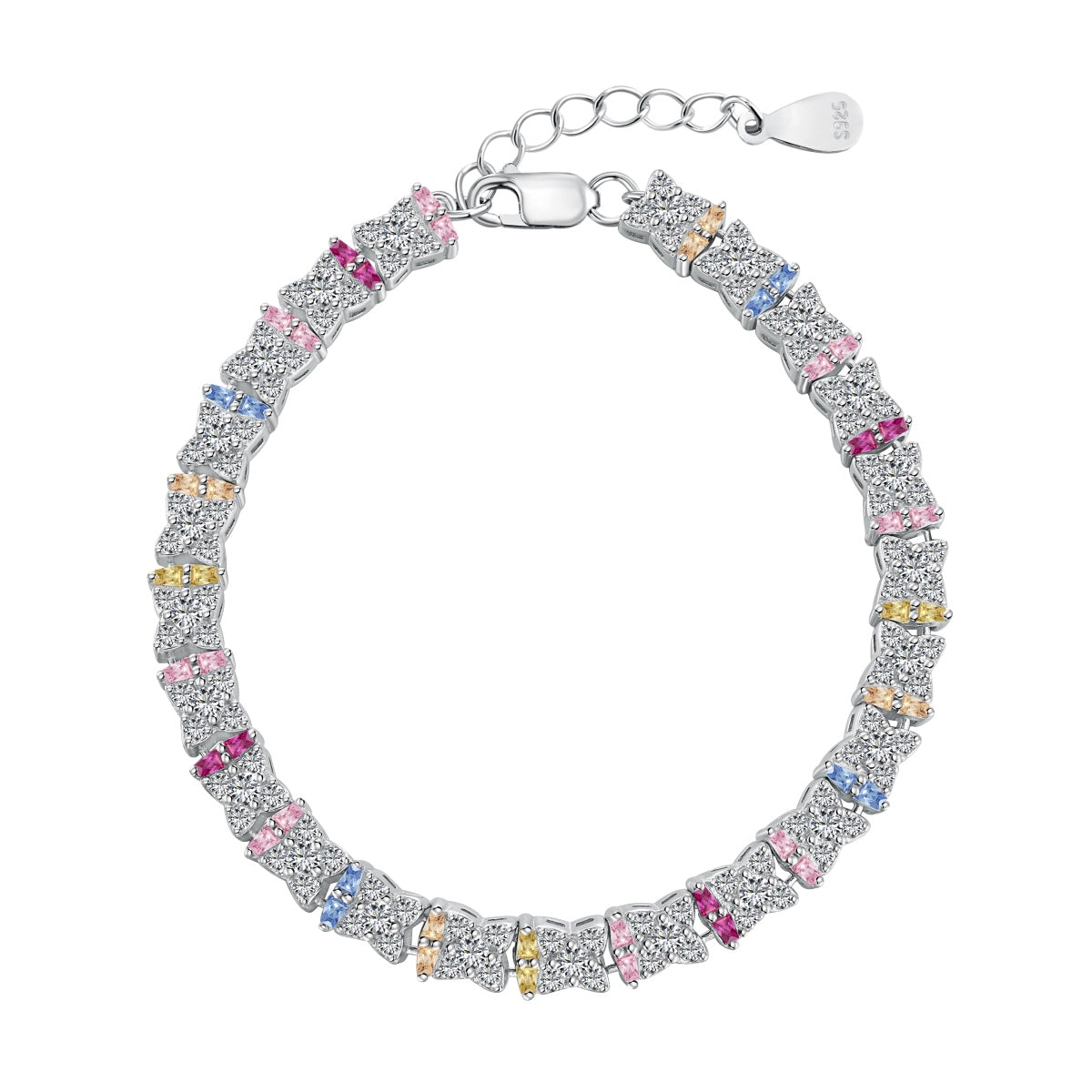 [CiCi]Unique Colorful Flower Shape Daily Bracelet
